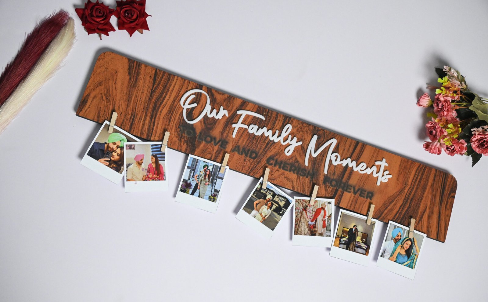 Family Moment Board Light Brown,Brown - Image 3